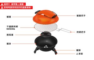 Charc-O 便攜式炭烤爐-03